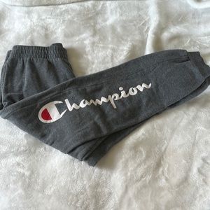 Champion grey athletic sweatpants